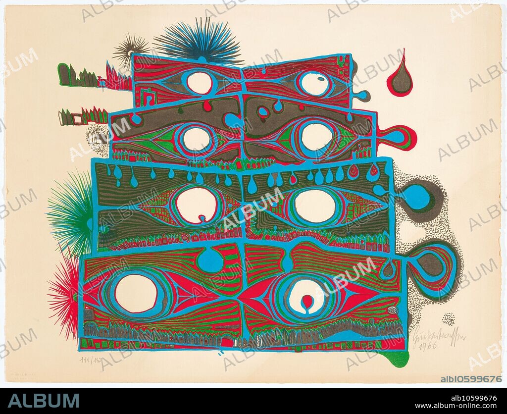 FRIEDENSREICH HUNDERTWASSER. Die Augen von Machu Picchu.