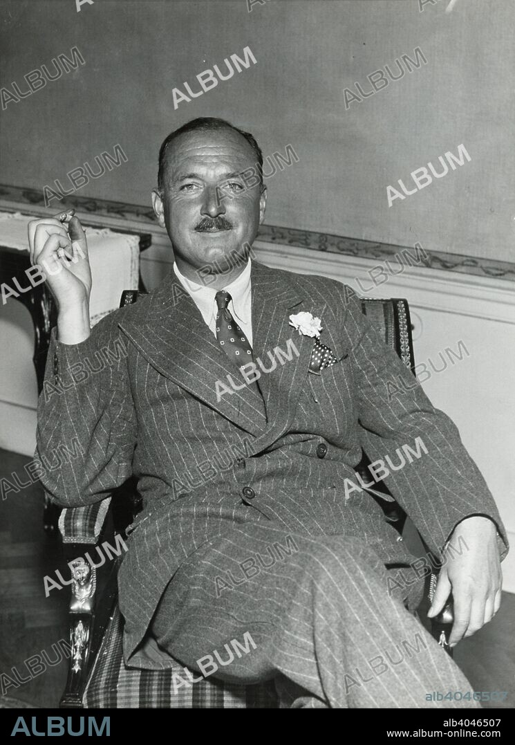 Prince Jean de Caraman-Chimay, 6 August 1935. Caraman-Chimay was managing director of French champagne house Veuve-Clicquot in Stockholm.