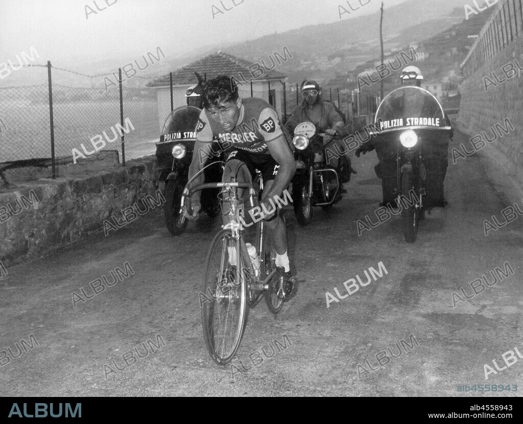Cicling. raymond poulidor. 1961.