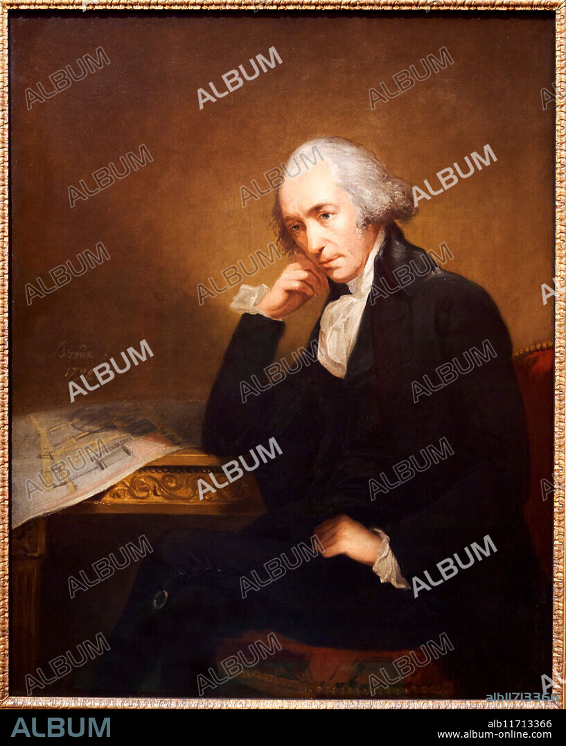 James Watt, (1736-1819), 1792, By Carl Fredrik von Breda, National Portrait Gallery, London, UK.