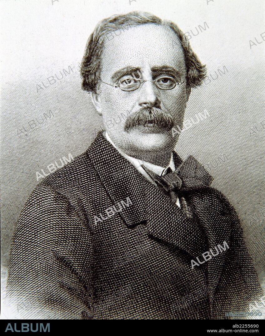 GARCIA GUTIERREZ, ANTONIO. ESCRITOR ESPAÑOL. CADIZ ( CHICLANA) 1813-1884. GRABADO.