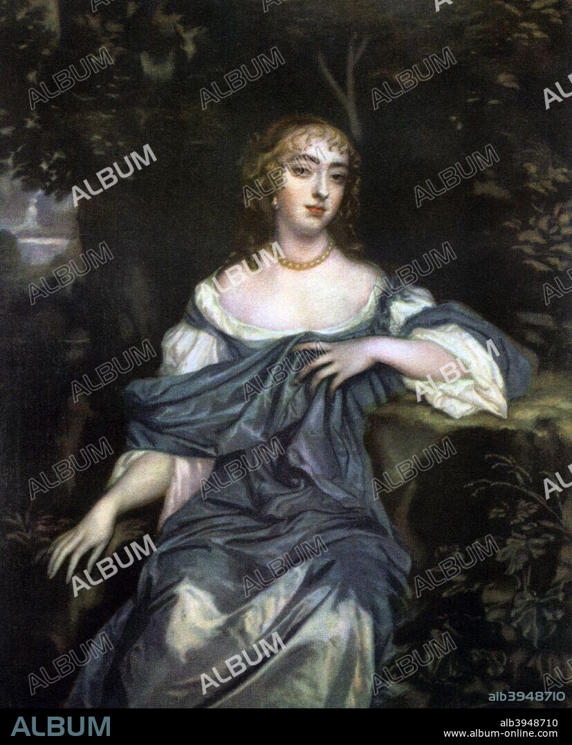 Frances Brooke, Lady Whitmore, late 17th century. Portrait of Frances (died 1690), one of the Ladies of the Court of Charles II.