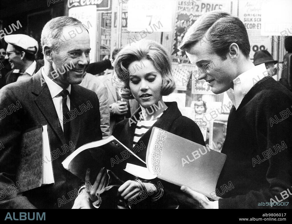 Henry fonda, jane fonda, peter fonda.
