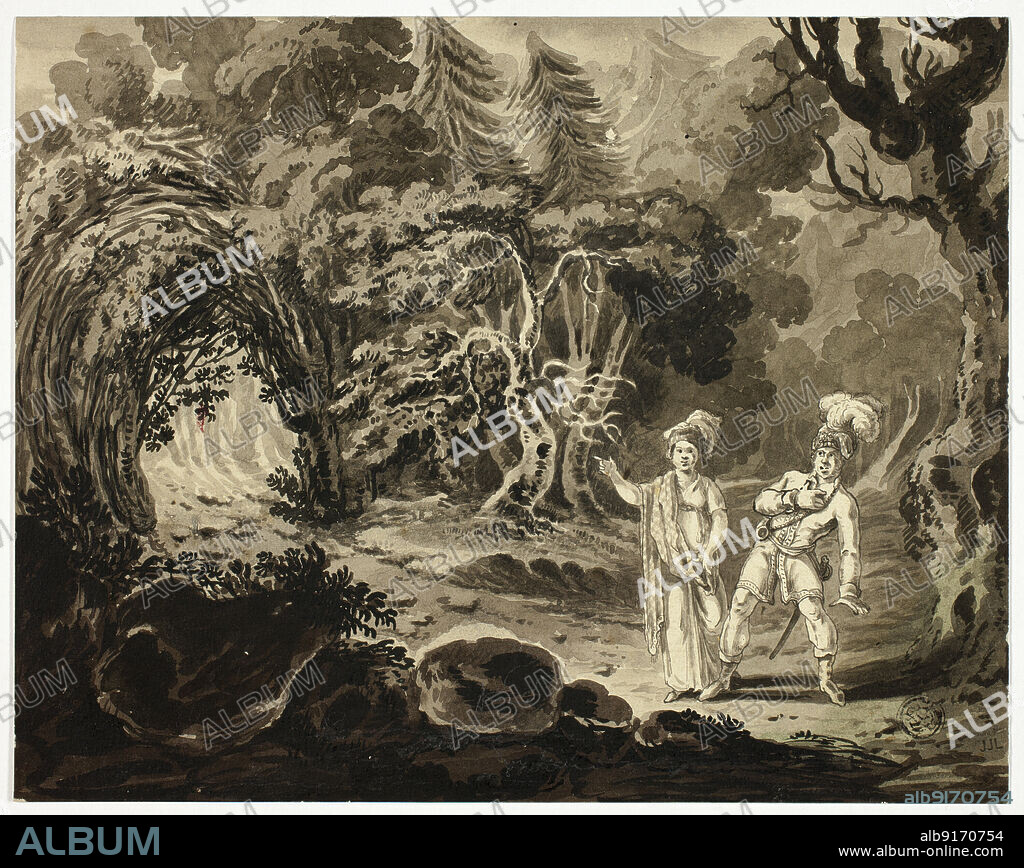 Scene from Opera, n.d. Attributed to John Martin.