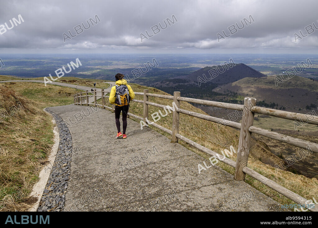 parque natural regional de los volcanes, Auvernia, France,Western Europe.