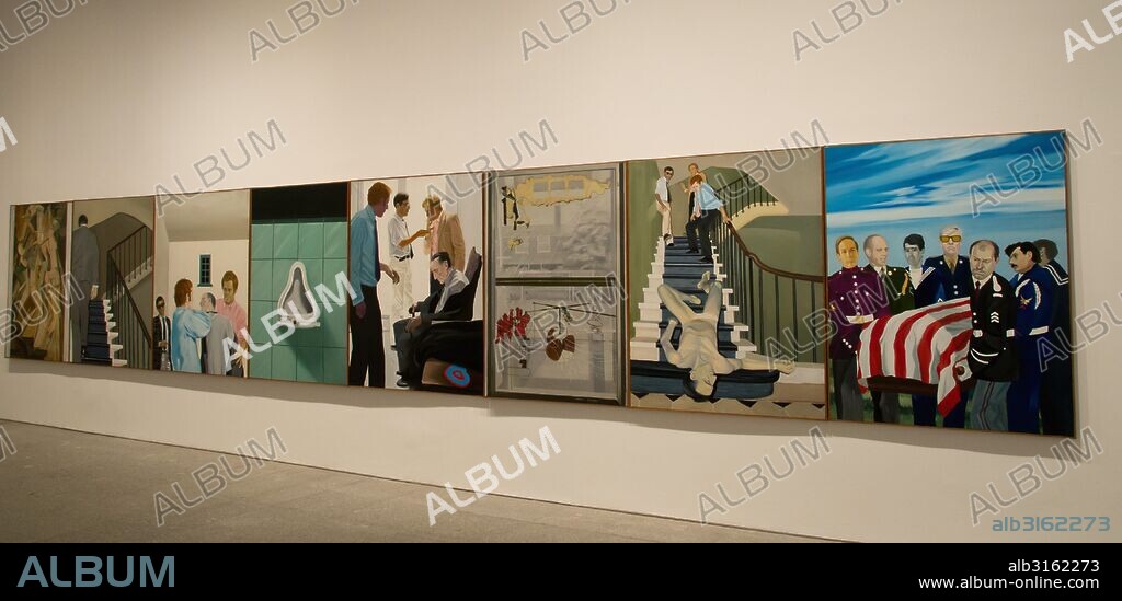 VIVIR Y DEJAR MORIR (1965) EDUARDO ARROYO, M. REINA SOFIA.