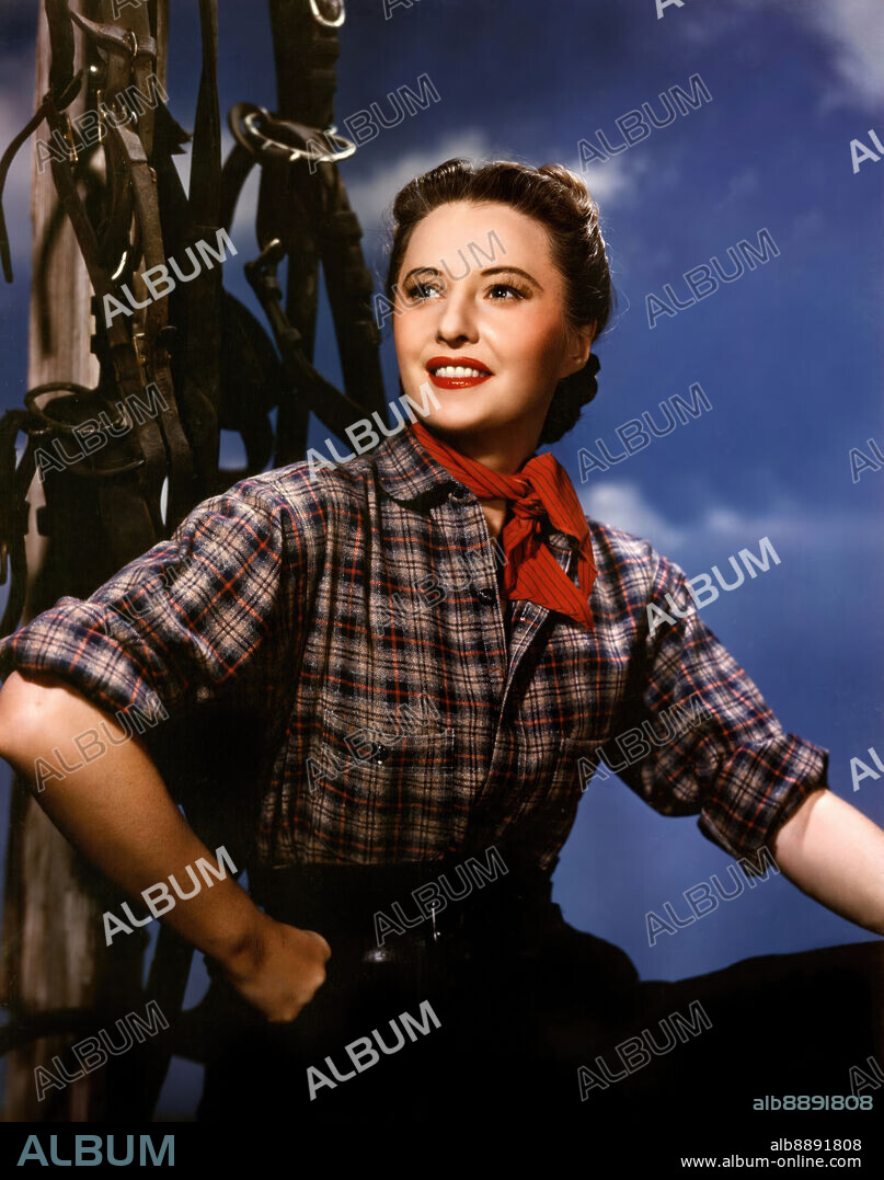 BARBARA STANWYCK in CALIFORNIA, 1947, directed by JOHN FARROW. Copyright PARAMOUNT PICTURES.