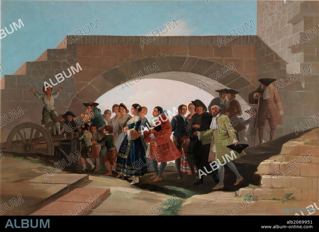 Francisco de Goya y Lucientes / 'La boda', 1792, Escuela Española, Óleo sobre Lienzo, 269 cm x 396 cm, P00799.