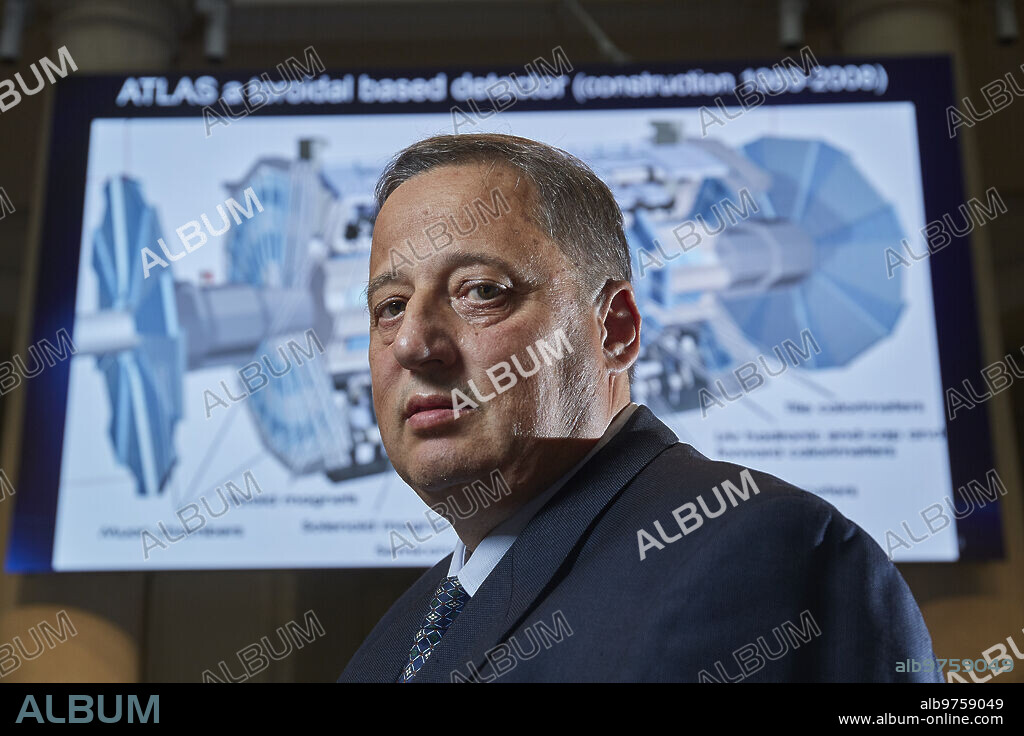 Madrid, 10/08/2018. Marzio Nessi, head of the Cern Neutrino detector, at the Bbva foundation. Photo: Guillermo Navarro. Archdc.