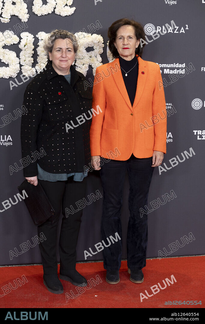 Pepa Muñoz and Mila Nieto attended 'San Isidro 2025' Photocall at Plaza de Toros de Las Ventas on February 6, 2025 in Madrid, Spain.