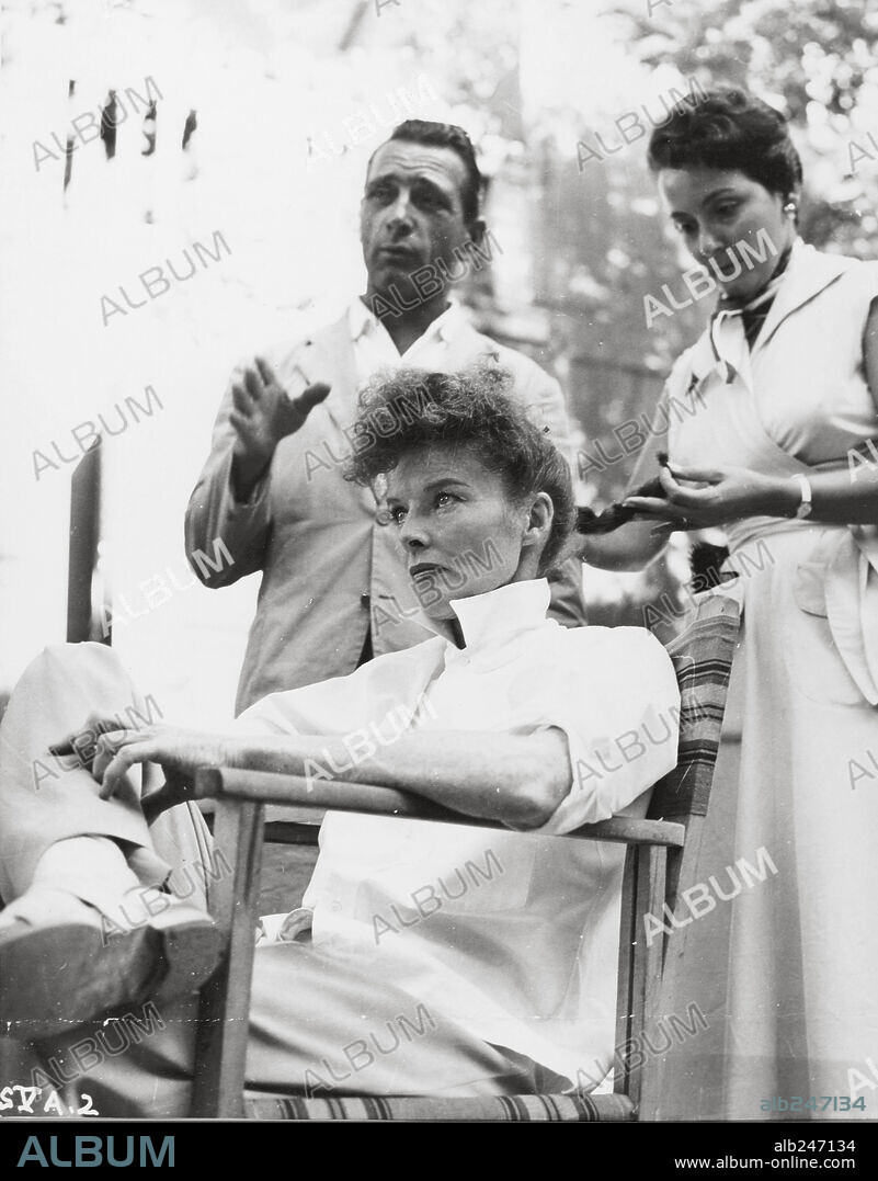 KATHARINE HEPBURN en LOCURAS DE VERANO, 1955 (SUMMERTIME), dirigida por DAVID LEAN. Copyright UNITED ARTISTS.