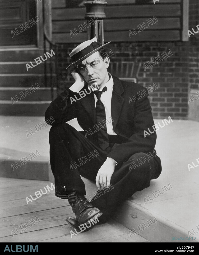 BUSTER KEATON dans HOLLYWOOD CAVALCADE, 1939, réalisé par IRVING CUMMINGS et MALCOLM ST. CLAIR. Copyright 20TH CENTURY FOX.