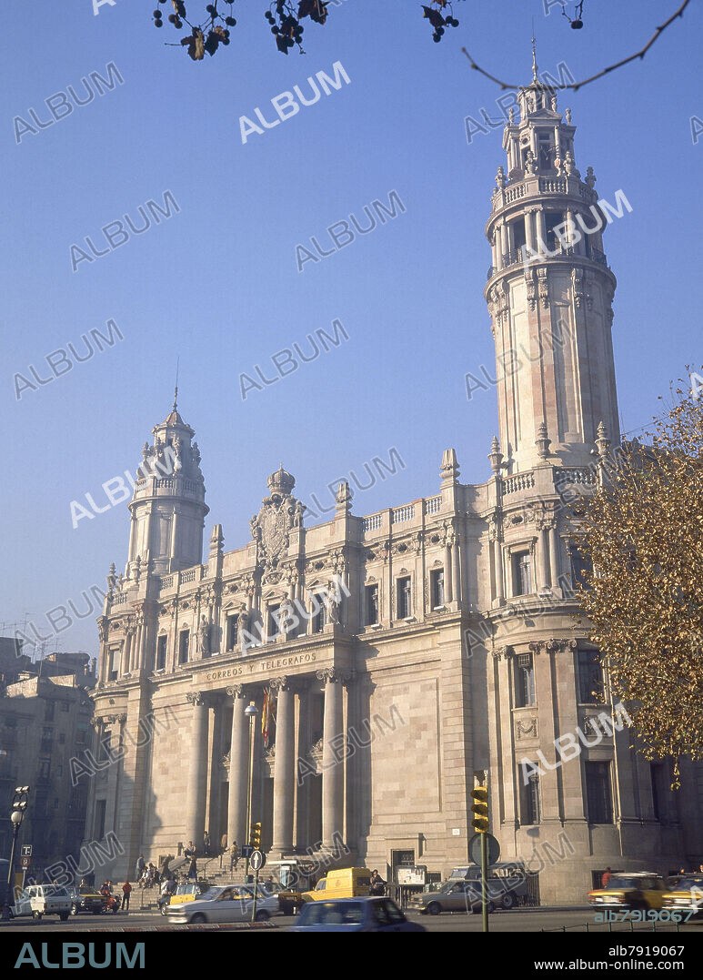 JAUME TORRES I GRAU 1879-945 / JOSEP GODAY. EDIFICIO DE CORREOS Y TELEGRAFOS REALIZADO EN 1927 Y SITUADO EN LA PLAZA DE ANTONIO LOPEZ 1.