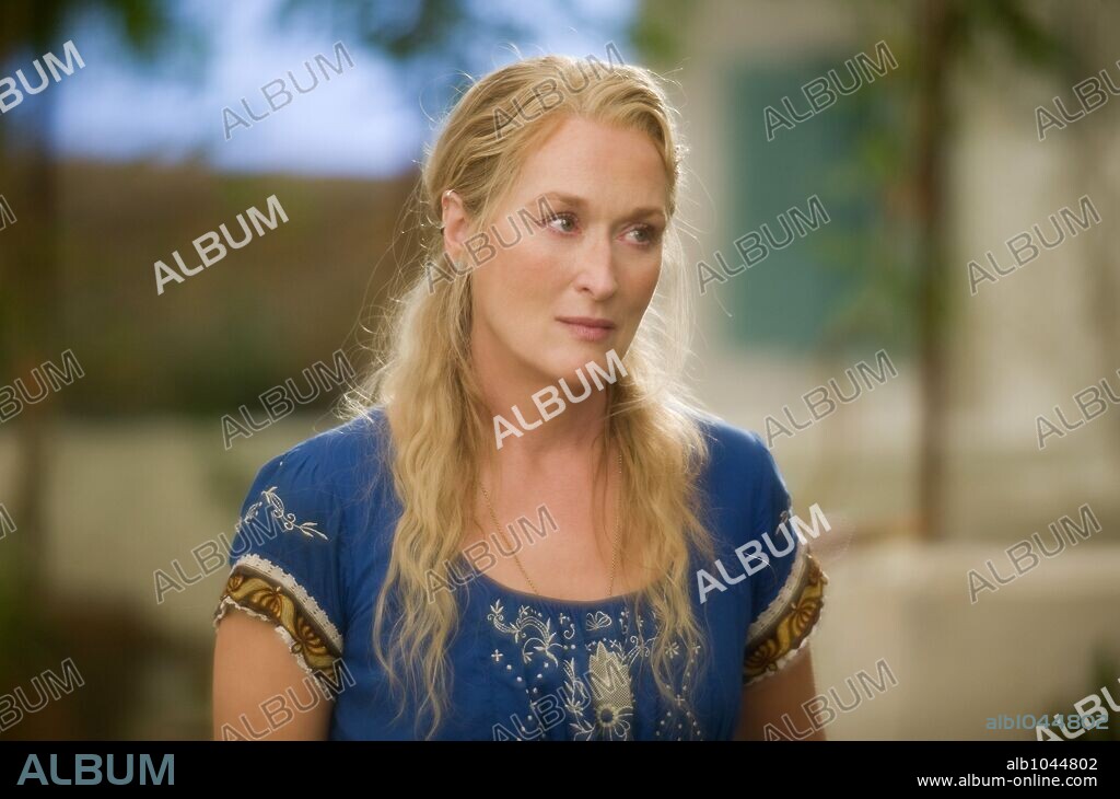 MERYL STREEP dans MAMMA MIA!, 2008, réalisé par PHYLLIDA LLOYD. Copyright LITTLESTAR PRODUCTIONS/PLAYTONE / MOUNTAIN, PETER.