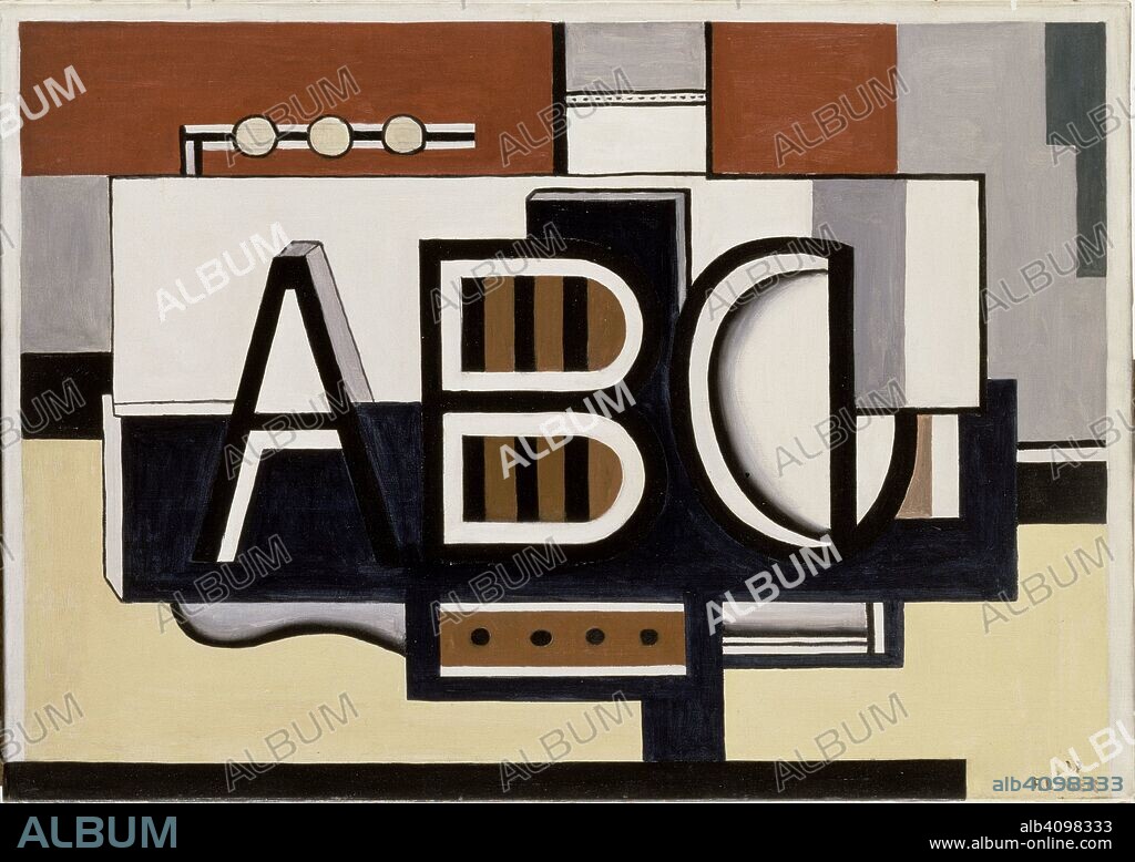 FERNAND LEGER. Nature morte, A.B.C.