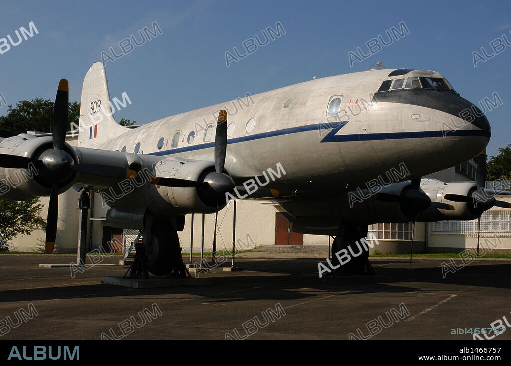 Aircraft provisioning the allies during the siege of West Berlin by the Russians in the late 1940s, in the so-called Berlin Airlift. Allied Museum. Berlin. Germany.