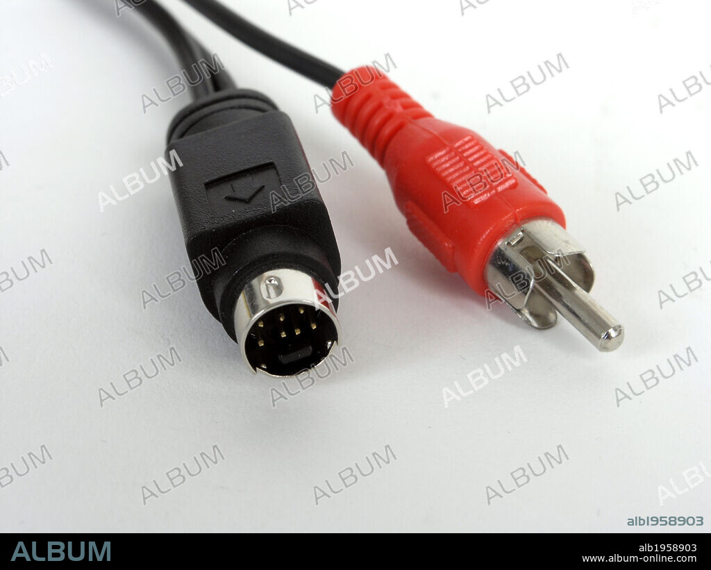 CONECTOR RCA y SUPERVIDEO.