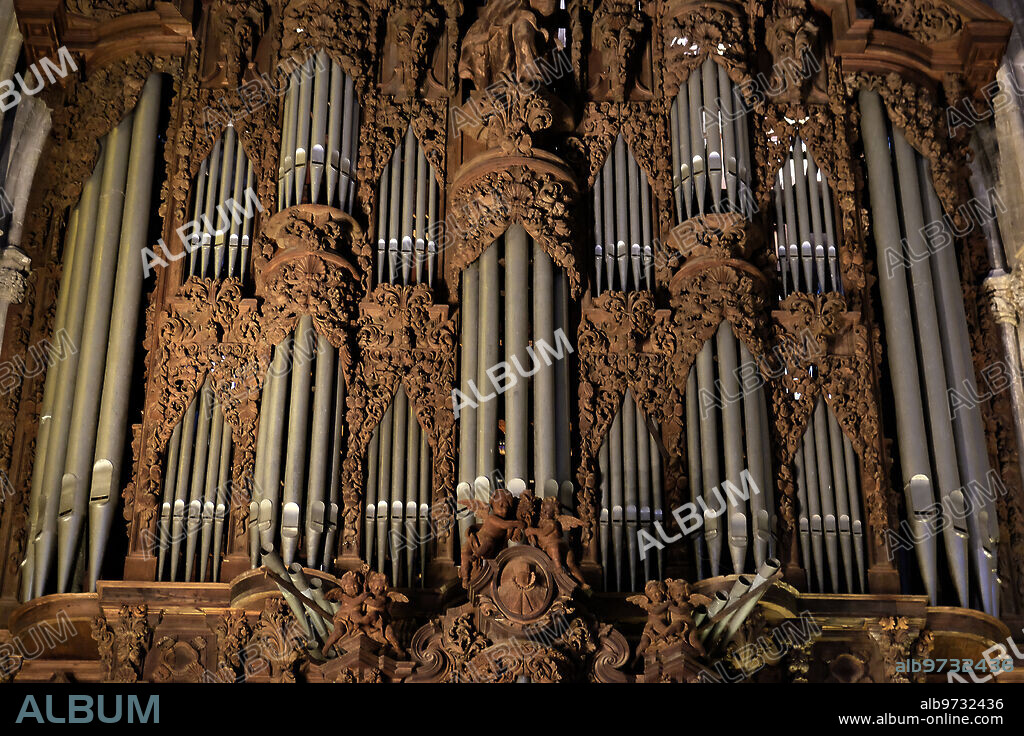 Sevilla, 20/12/2016. Catedral de Sevilla. En la Imagen, el Organo. Foto: J.M. Serrano Archsev.