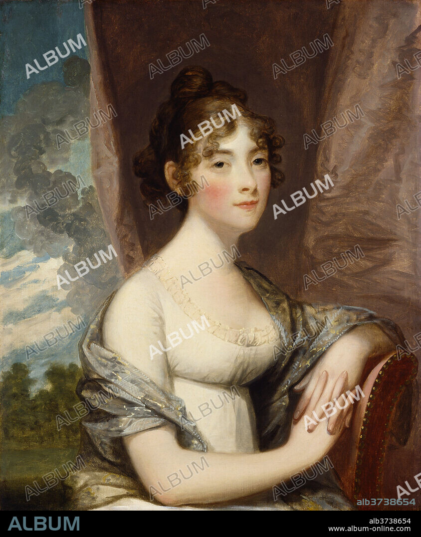 GILBERT STUART. Ann Barry. Dated: 1803/1805. Dimensions: overall: 74.3 x 61 cm (29 1/4 x 24 in.)  framed: 94.8 x 81.4 x 8.2 cm (37 5/16 x 32 1/16 x 3 1/4 in.). Medium: oil on canvas.