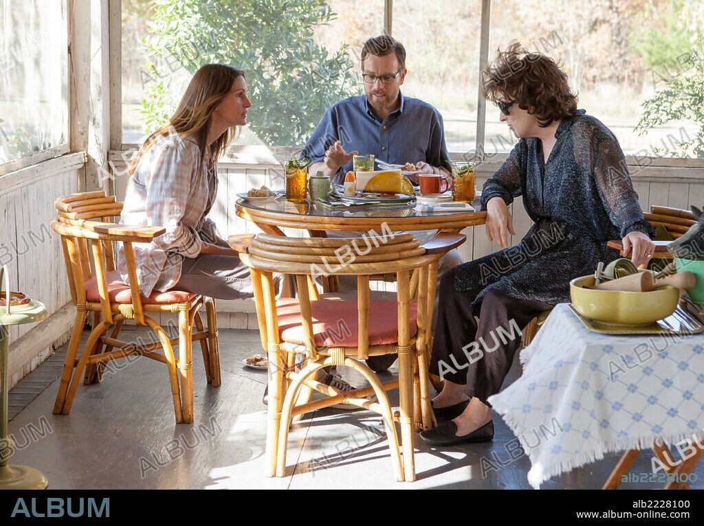 EWAN McGREGOR, JULIA ROBERTS et MERYL STREEP dans AUGUST: OSAGE COUNTY, 2013, réalisé par JOHN WELLS. Copyright JEAN DOUMANIAN PRODUCTIONS.
