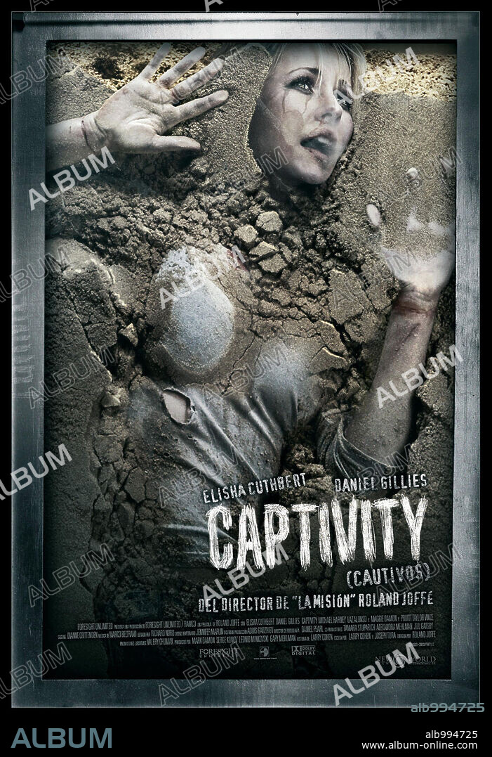 Poster de CAPTIVITY [CAUTIVOS], 2007 (CAPTIVITY), dirigida por ROLAND JOFFE. Copyright CAPTIVITY PRODUCTIONS LLC/FORESIGHT/RAMCO FILMS.