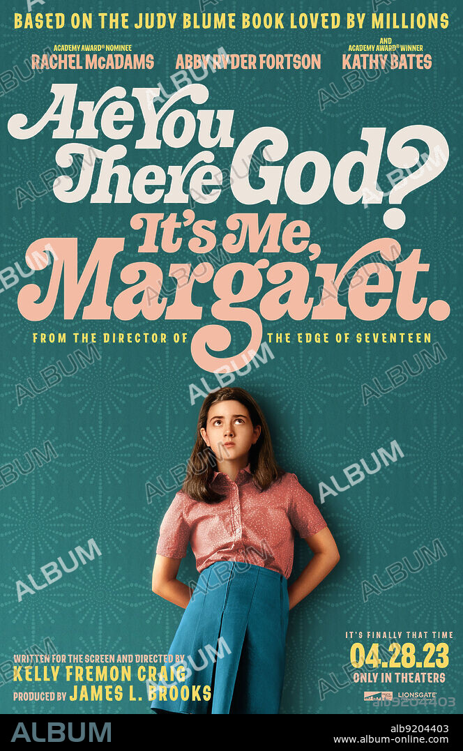 Poster of ARE YOU THERE GOD? IT'S ME, MARGARET, 2023, directed by KELLY FREMON CRAIG. Copyright LIONSGATE.