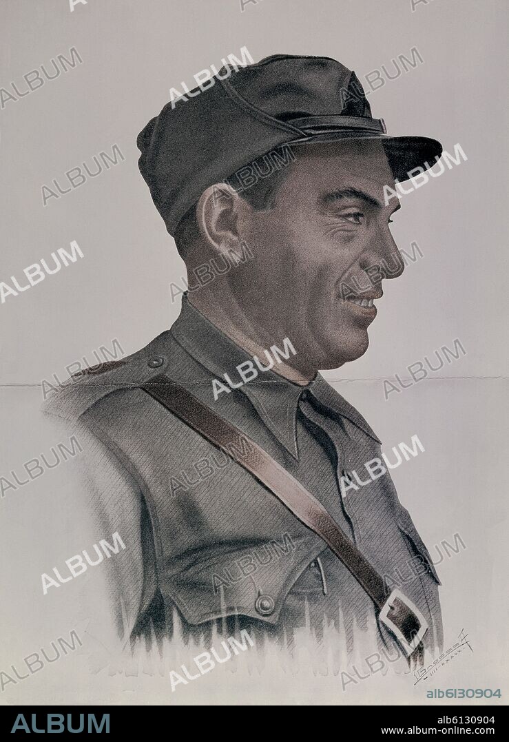 J. GNECCOA. BUENAVENTURA DURRUTI (1896/1936) - DIRIGENTE ANARQUISTA ESPAÑOL.