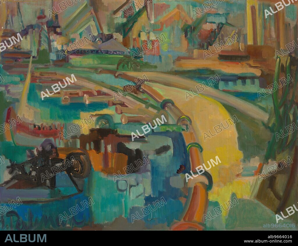 SUZANNE PERLMAN. Dry Dock on Curaçao, 1959.