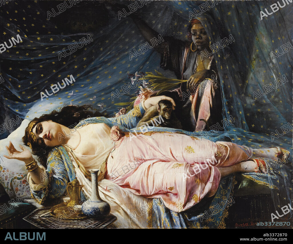 ELISABETH JERICHAU-BAUMANN. Princess Zainab Nazli Khanum.