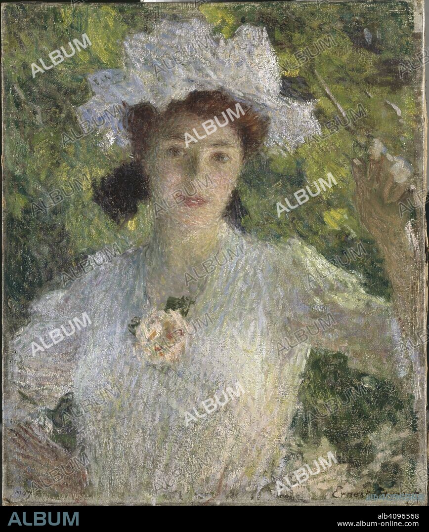 ERNEST LAURENT. Sous les branches (Under the branches).