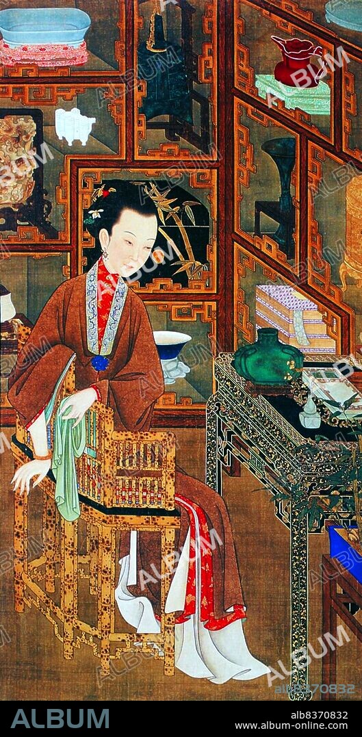 When Yongzheng was still a prince, he commissioned a beautiful set of paintings for the purpose of decorating a screen in the Deep Willows Reading Hall, a study within his private quarters at the Summer Palace.<br/><br/>. An imperial garden to the northwest of Beijing, the Summer Palace was presented to the young prince in 1709 by his father the Kangxi emperor (r. 1662-1722). An item found in the archives of the Internal Affairs Department notes that in the eighth month of 1732, ten years into Yongzheng's reign as emperor, the twelve paintings were removed from the screen and individually stored.<br/><br/>. The record suggests that the scenes in these paintings show the Summer Palace as it looked when it was relatively new, before the lavish expansions that were undertaken later in the eighteenth century.