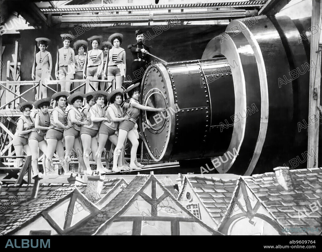 VIAJE A LA LUNA, 1902 (LE VOYAGE DANS LA LUNE), dirigida por GEORGES MELIES. Copyright MELIES.