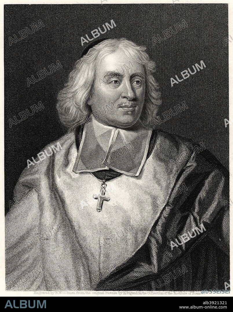 'Bossuet', 19th century. Jacques-Benigne Bossuet (1627-1704) was a French bishop, theologian, and court preacher. Bossuet was one of the first to advocate the theory of political absolutism; he made the argument that government was divine and that kings received their power from God.
