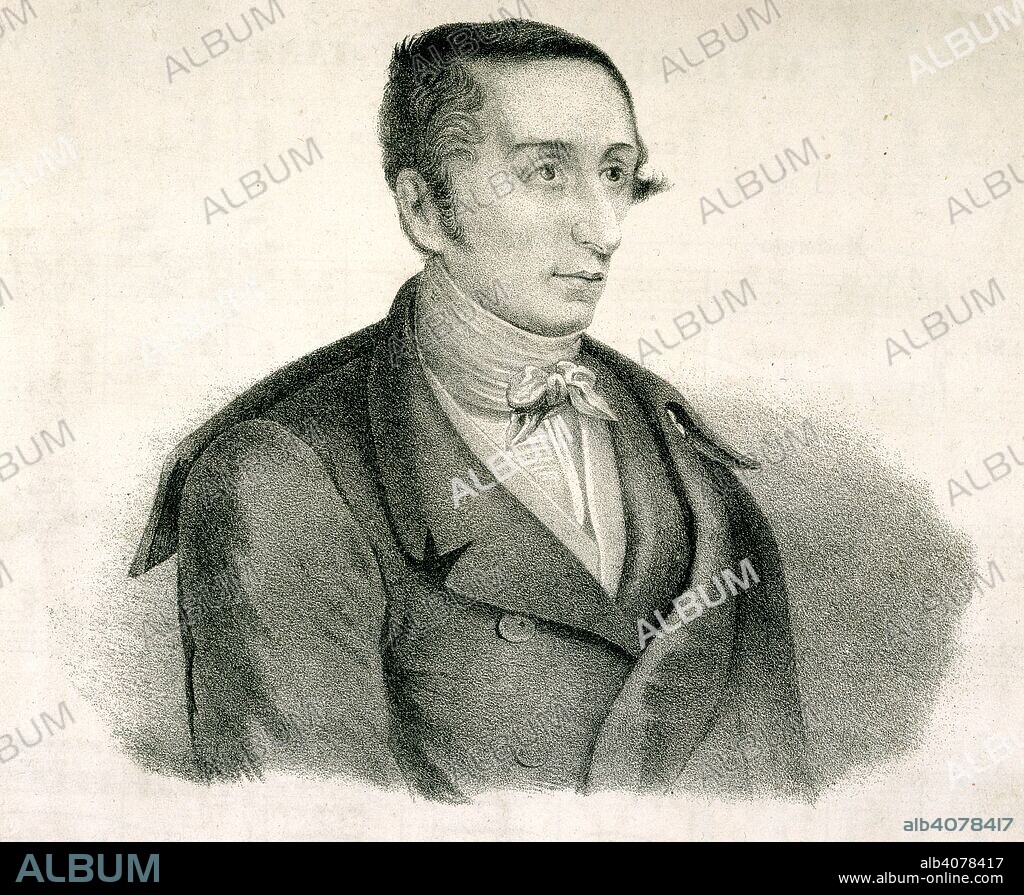 Carl Maria von Weber. Aufforderung zum Tanze. Schott; London, 1828. Carl Maria Friedrich von Weber (1786-1826). German composer and pianist. Portrait.  Image taken from Aufforderung zum Tanze.  Originally published/produced in Schott; London, 1828. . Source: g.721.e.(3.),. Language: German.