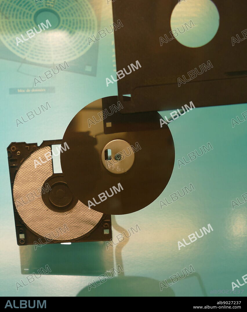 5 1/4-inch floppy disks, also known as a floppys, diskettes, or simply disks, were a type of disk storage composed of a disk of thin and flexible magnetic storage medium, sealed in a rectangular plastic enclosure lined with fabric that removes dust particles. Floppy disks are read and written by a floppy disk drive (FDD). The first commercial floppy disks, developed in the late 1960s.