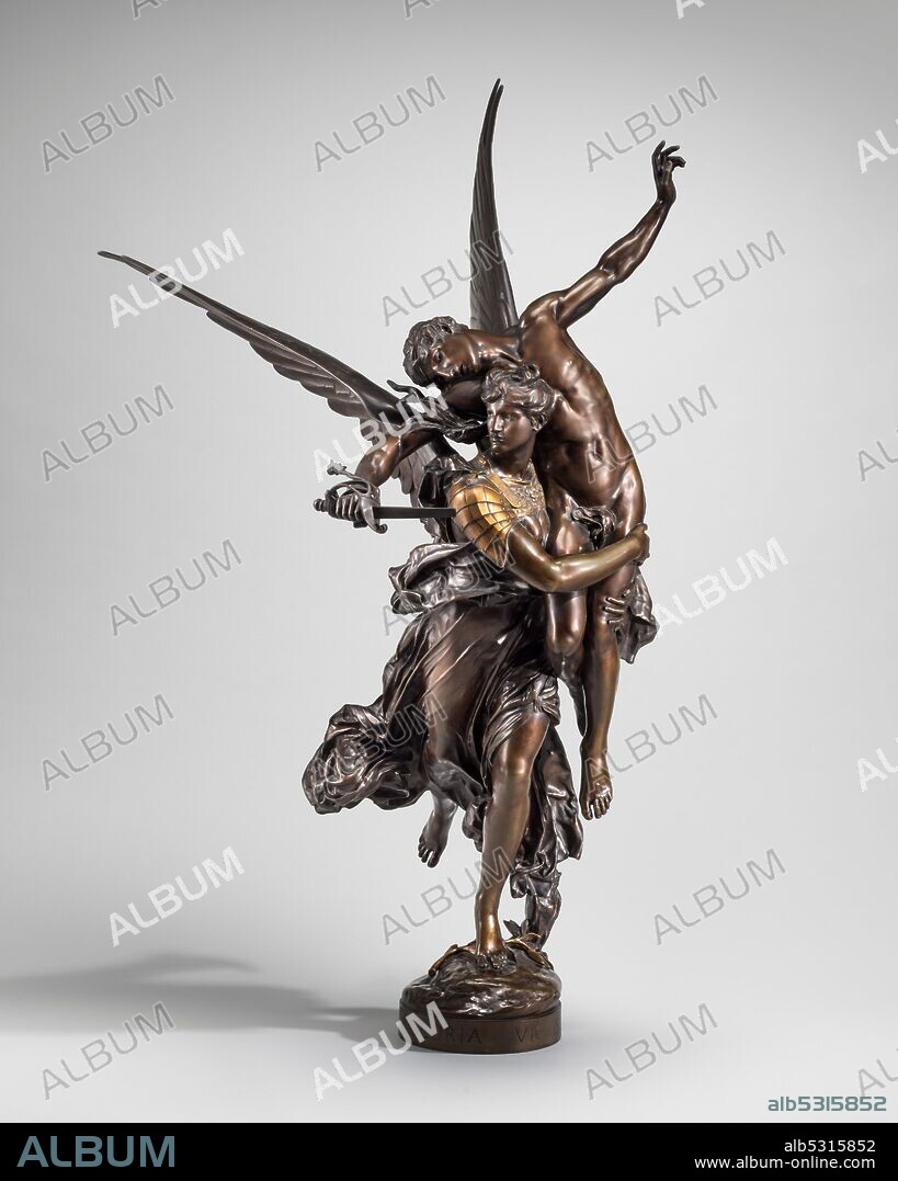 Gloria Victis, model c. 1874, cast after 1879.