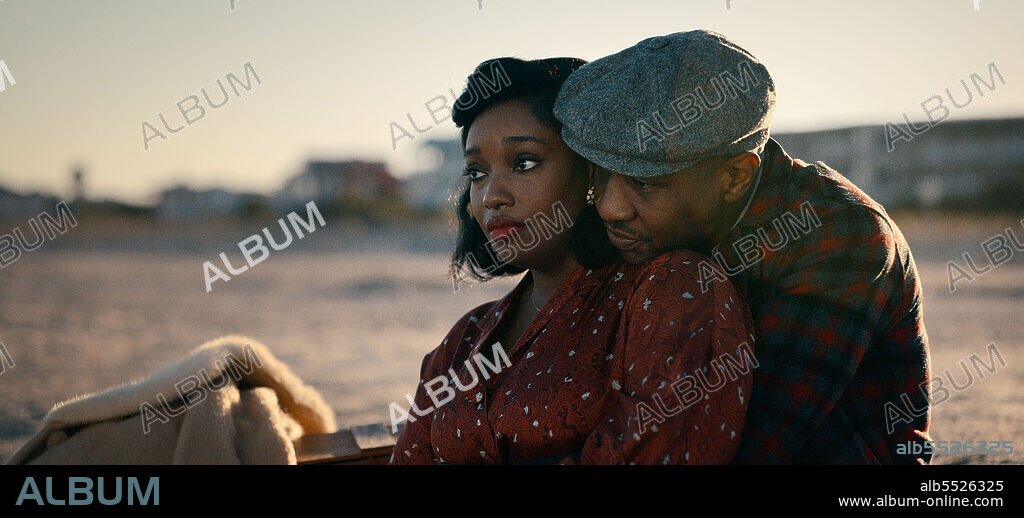 CHRISTINA JACKSON and JONATHAN MAJORS in DEVOTION (2022), directed by J. D. DILLARD. Copyright BLACK LABEL MEDIA.