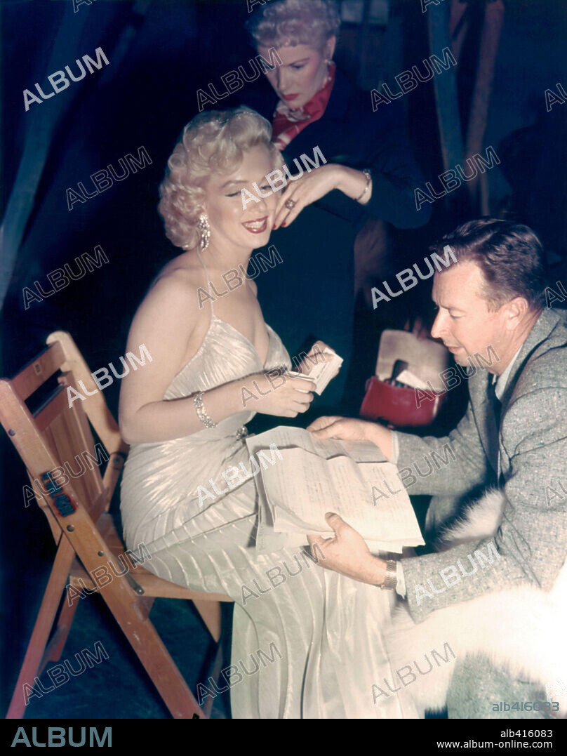 NORMA JEAN BAKER. MARILYN MONROE. 1953