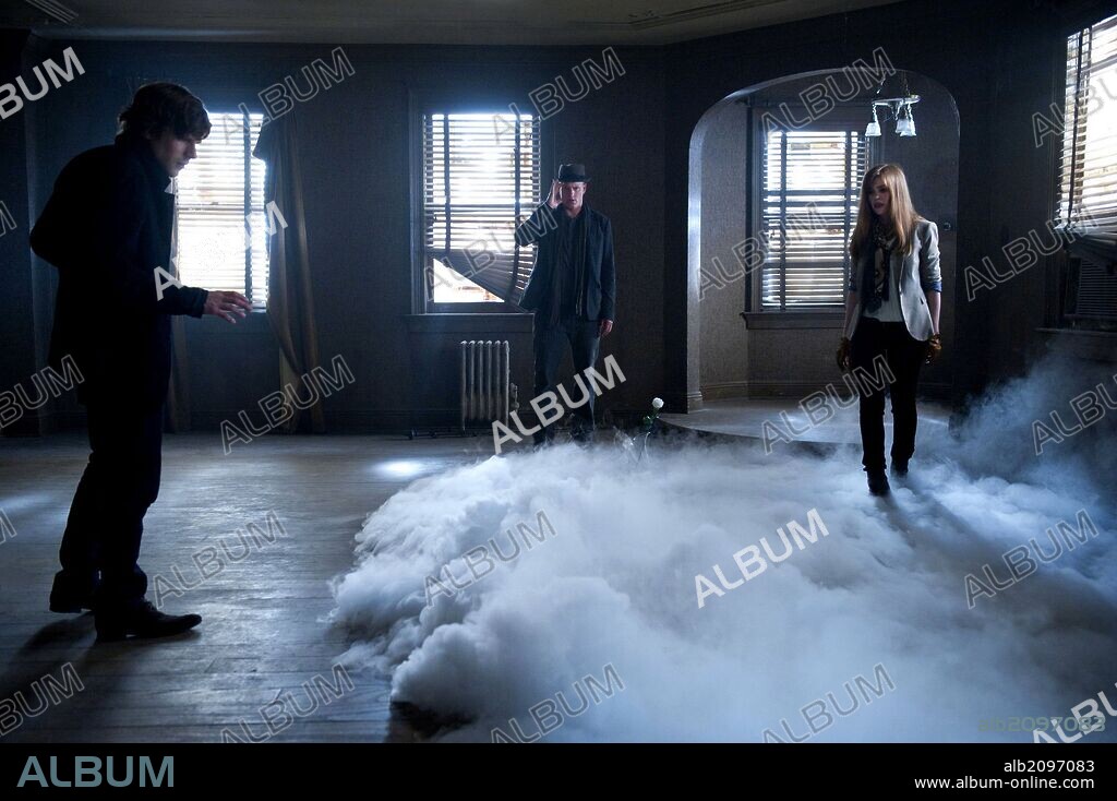 ISLA FISHER, JESSE EISENBERG y WOODY HARRELSON en AHORA ME VES.. ., 2013 (NOW YOU SEE ME), dirigida por LOUIS LETERRIER. Copyright SUMMIT ENTERTAINMENT.