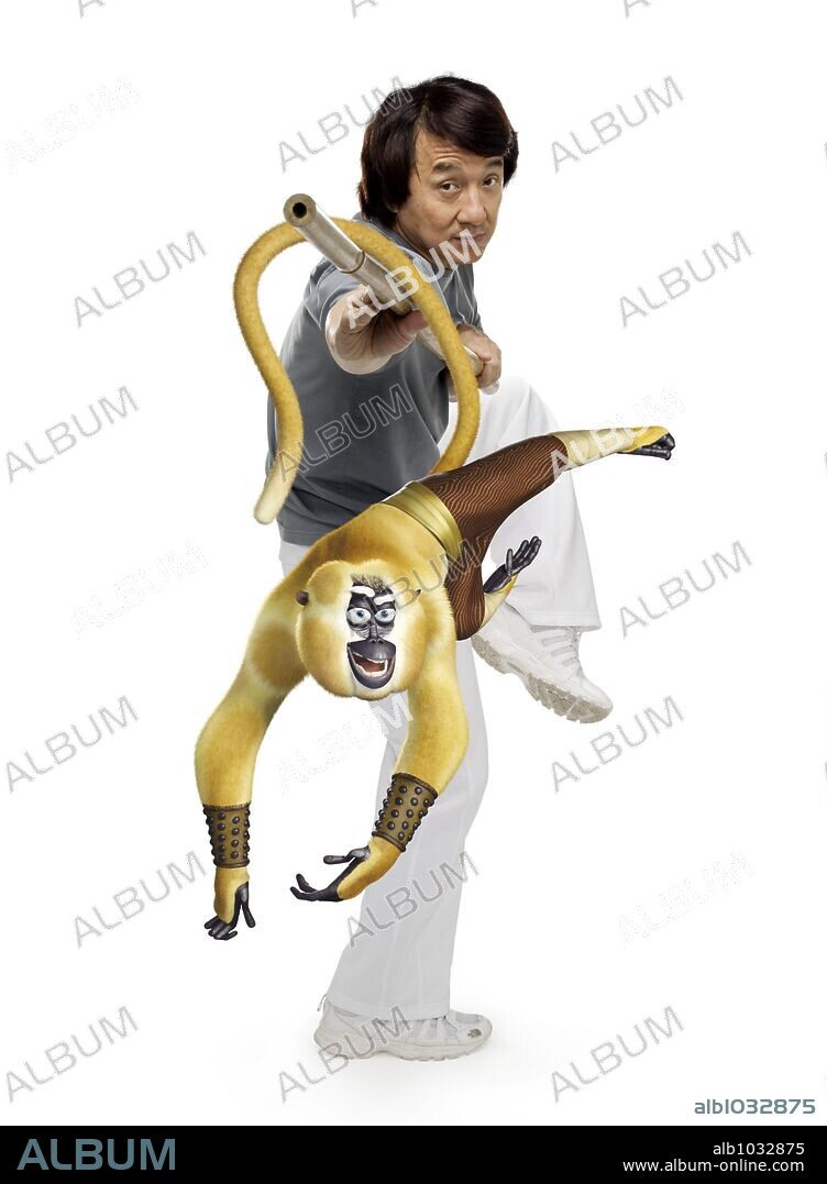 JACKIE CHAN in KUNG FU PANDA, 2008, directed by MARK OSBORNE. Copyright DREAMWORKS / ECCLESINE, PATRICK.