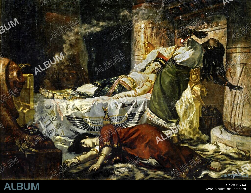 Juan Luna / 'The Death of Cleopatra', 1881, Oil on canvas.
