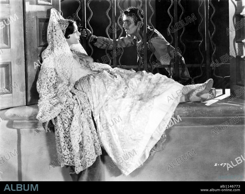 DOUGLAS FAIRBANKS and LUPE VELEZ in THE GAUCHO, 1927, directed by F. RICHARD JONES. Copyright UNITED ARTISTS.