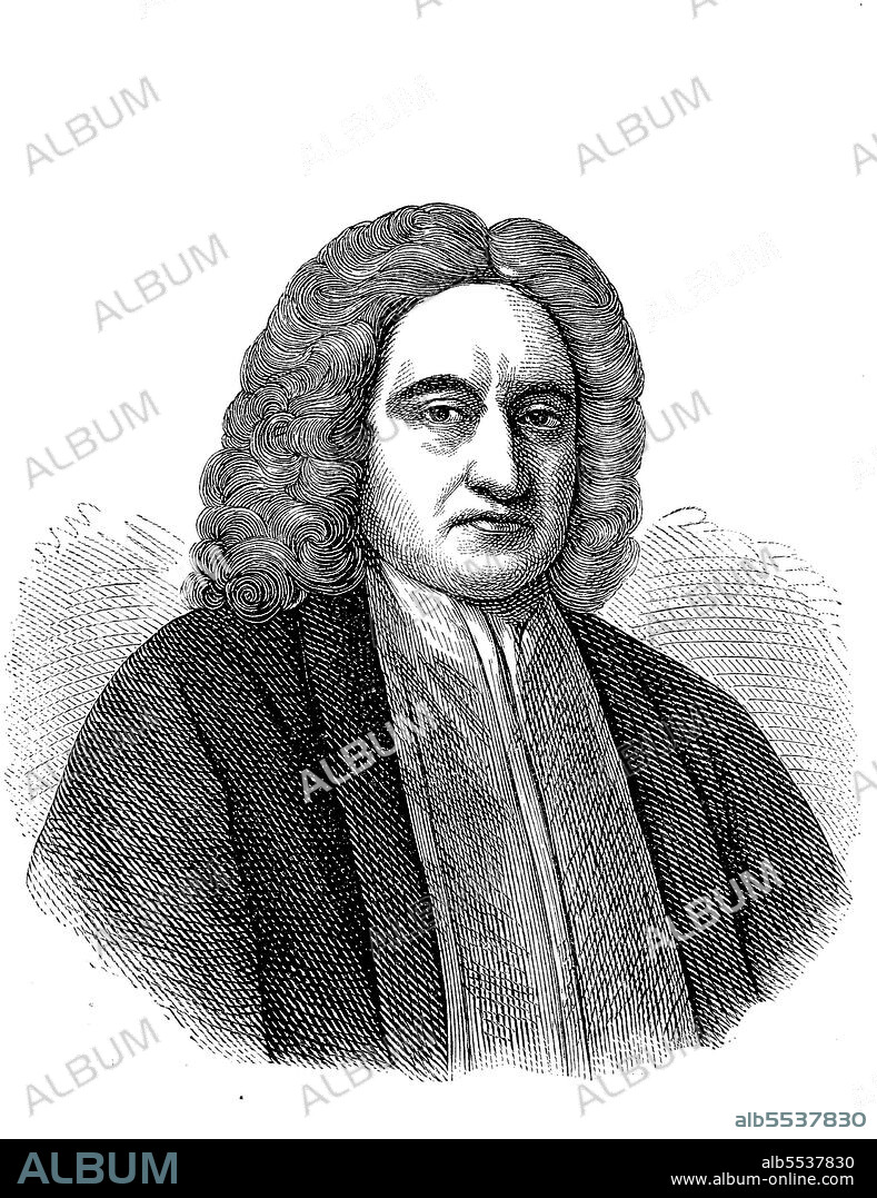 Edmond Halley, November 8, 1656 - January 25, 1742, to English astronomer, mathematician, cartographer, geophysicist, and meteorologist.