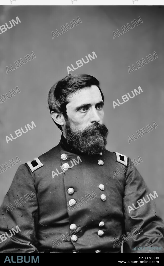 Gen. John A. Rawlins, between 1855 and 1865. [Union Army officer, Secretary of War].