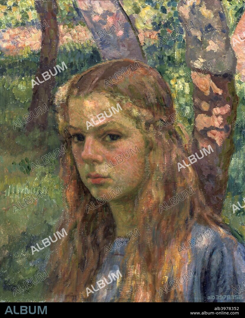 'Portrait of a Girl', 20th century. Portrait of the daughter of Jean Schlumberger and Suzanne Weiler.
