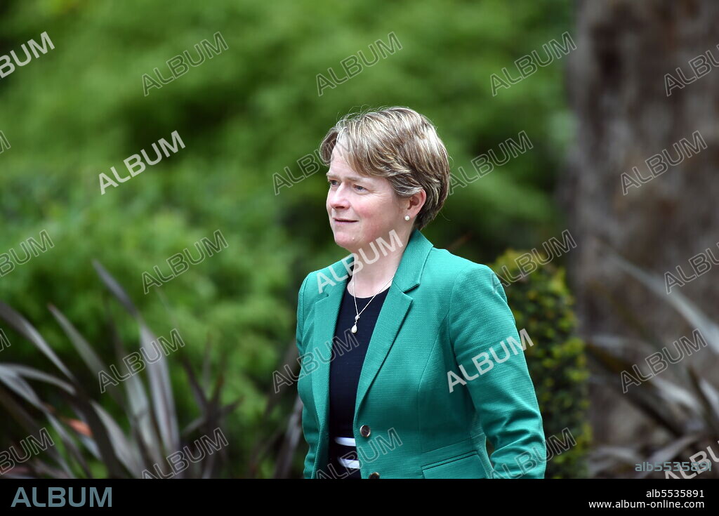 Dido Harding arrives in Downing Street amid the COVID-19 coronavirus pandemic and two days after Dominic Cummings told the select committee that Boris Johnson treated COVID-19 like a 'scare story' and that health secretary Matt Hancock should have been 'sacked for lying'. Diana Mary 'Dido' Harding, Baroness Harding of Winscombe is a British businesswoman and Conservative life peer serving as chairwoman of NHS Improvement since 2017. During the COVID-19 pandemic, she was the head of the NHS Test and Trace programme until April 2021 June 2021.