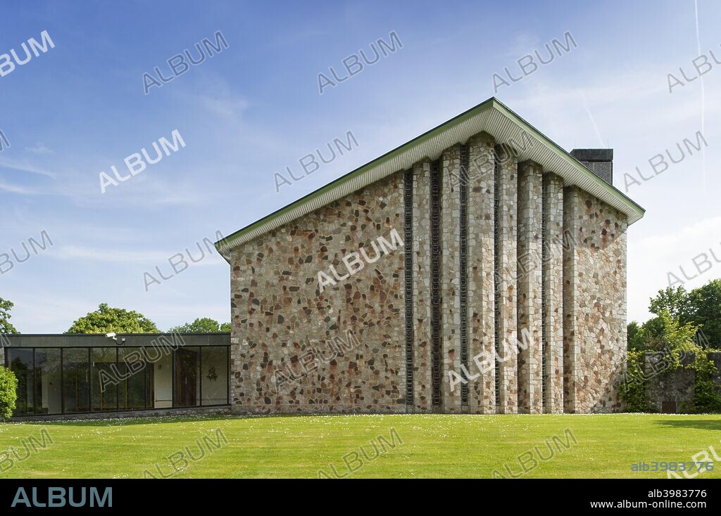 Taunton Crematorium Chapel, Wellington New Road, Taunton, Somerset, c2000s(?). General view of the chapel.