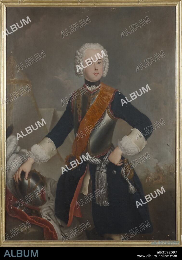 ANONYMOUS. Portrait of Prince Henry of Prussia (1726-1802).