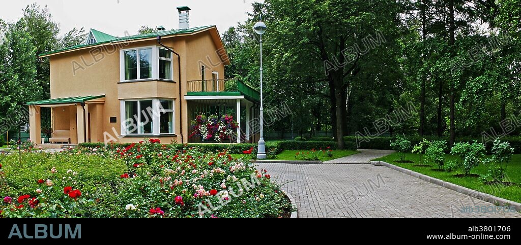 The house/museum of Sergei Korolov, the lead Soviet rocket engineer and spacecraft designer in the Space Race between the United States and the Soviet Union during the 1950s and 1960s. Moscow, Russia.