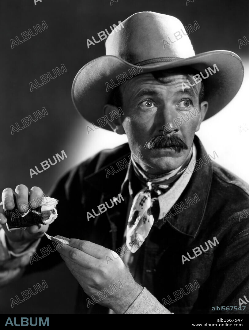 WALTER BRENNAN in THE COWBOY AND THE LADY, 1938, directed by H. C. POTTER. Copyright UNITED ARTISTS/SAMUEL GOLDWYN.